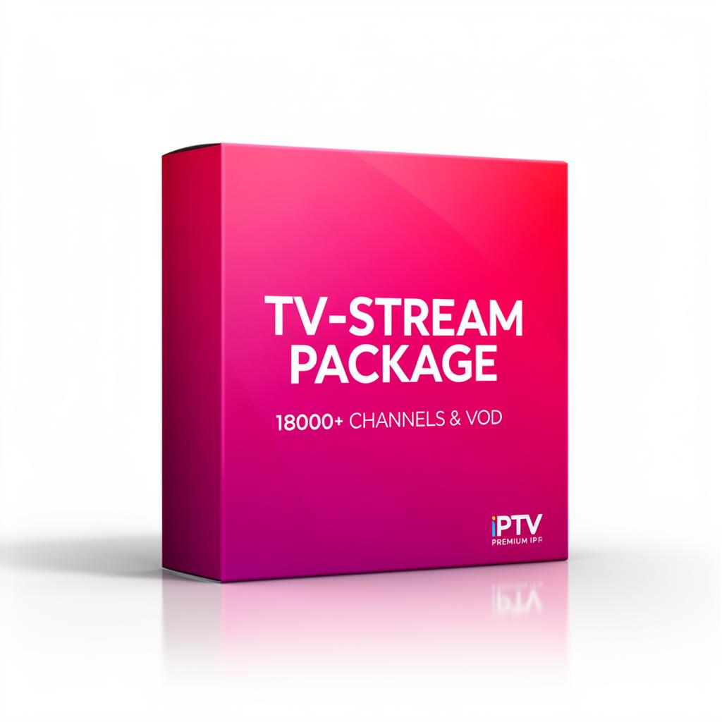 TV-STREAM IPTV Premium 4K Sports & Movies subscription - 18000+ live channels, 4K Ultra HD streaming